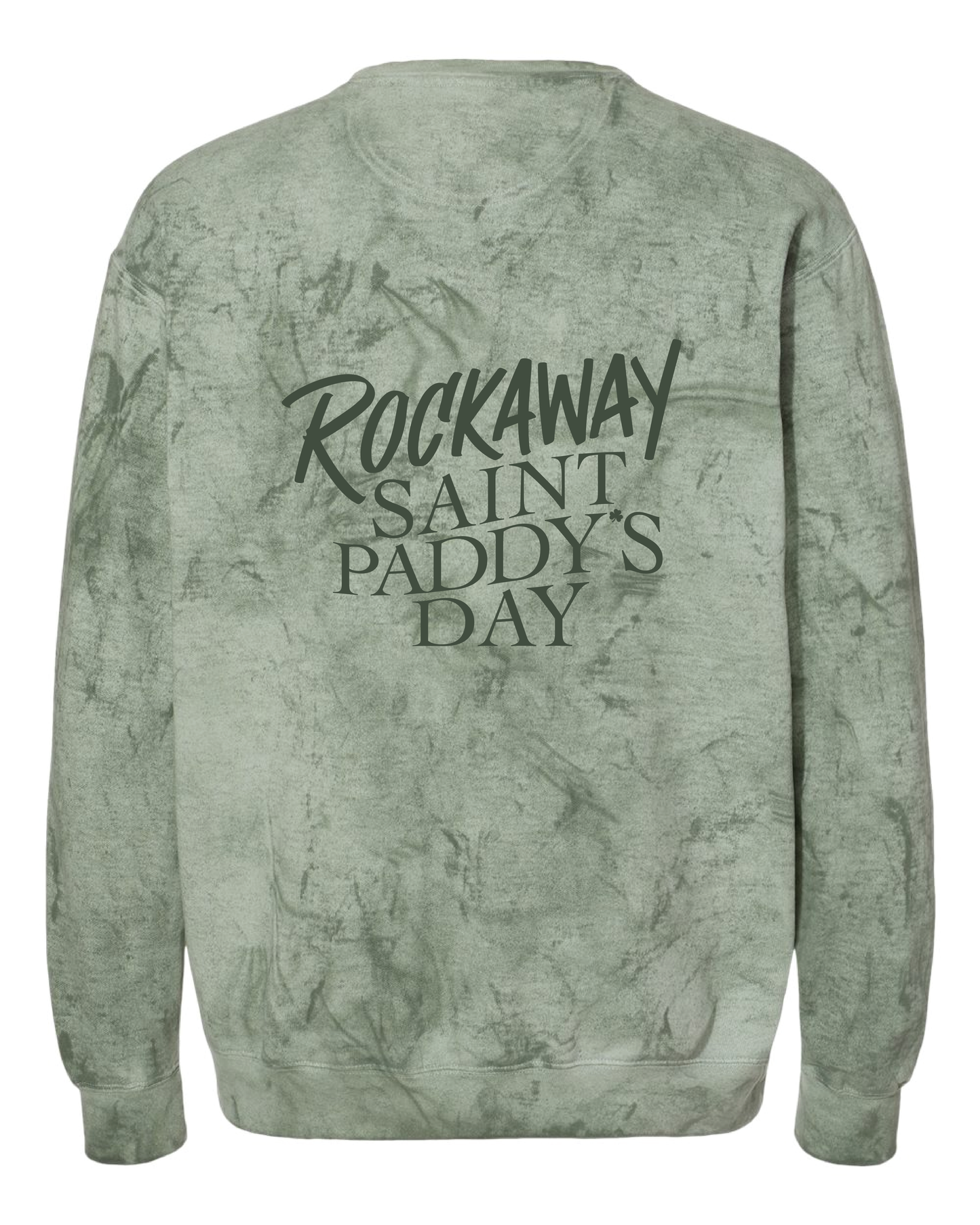 Tie Dye Crewneck | Rockaway St. Paddy's Day '24