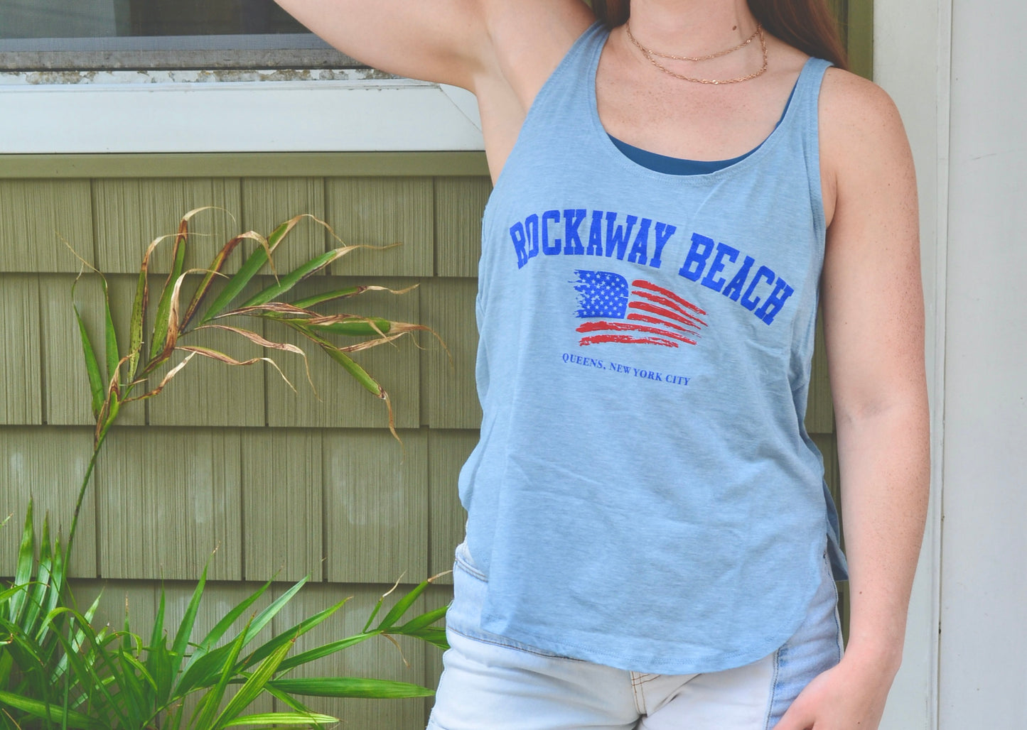 Women's American Flag Tank Top