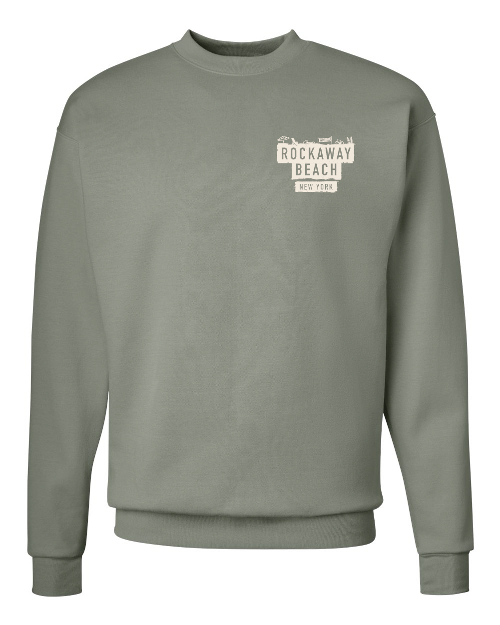 Crewneck Sweatshirt Unisex - Rockaway Beach Bars