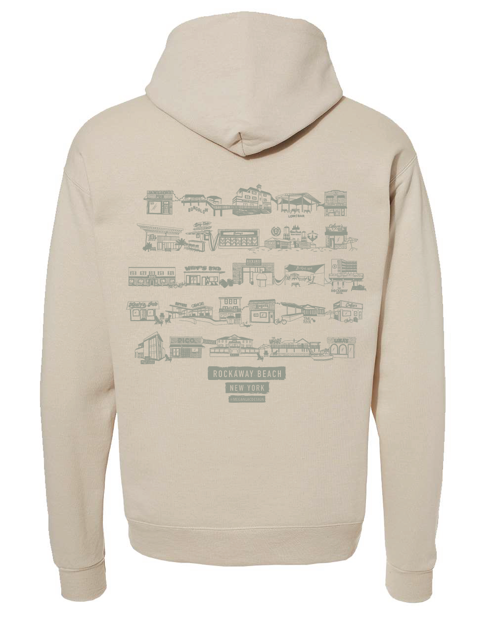 Hoodies Unisex - Rockaway Beach Bars