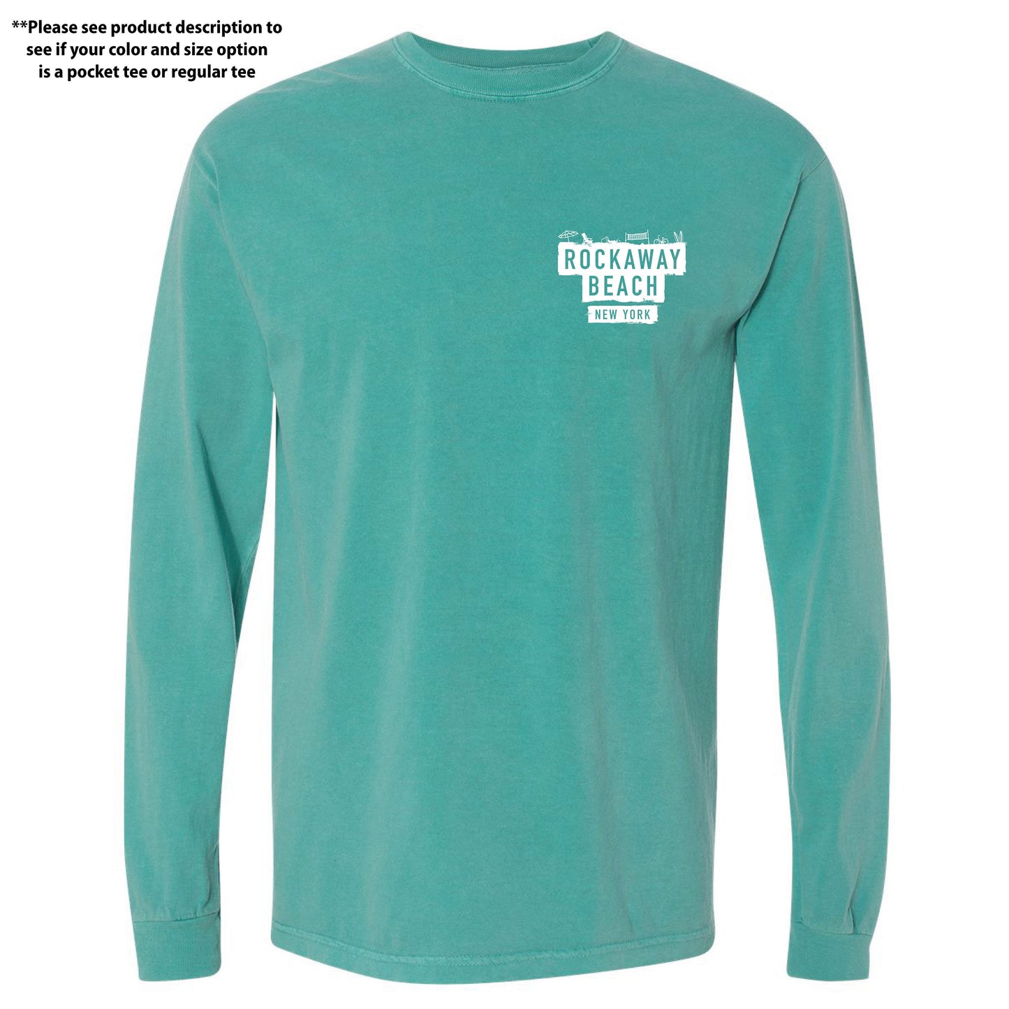 Long Sleeve Tee - Rockaway Beach Bars