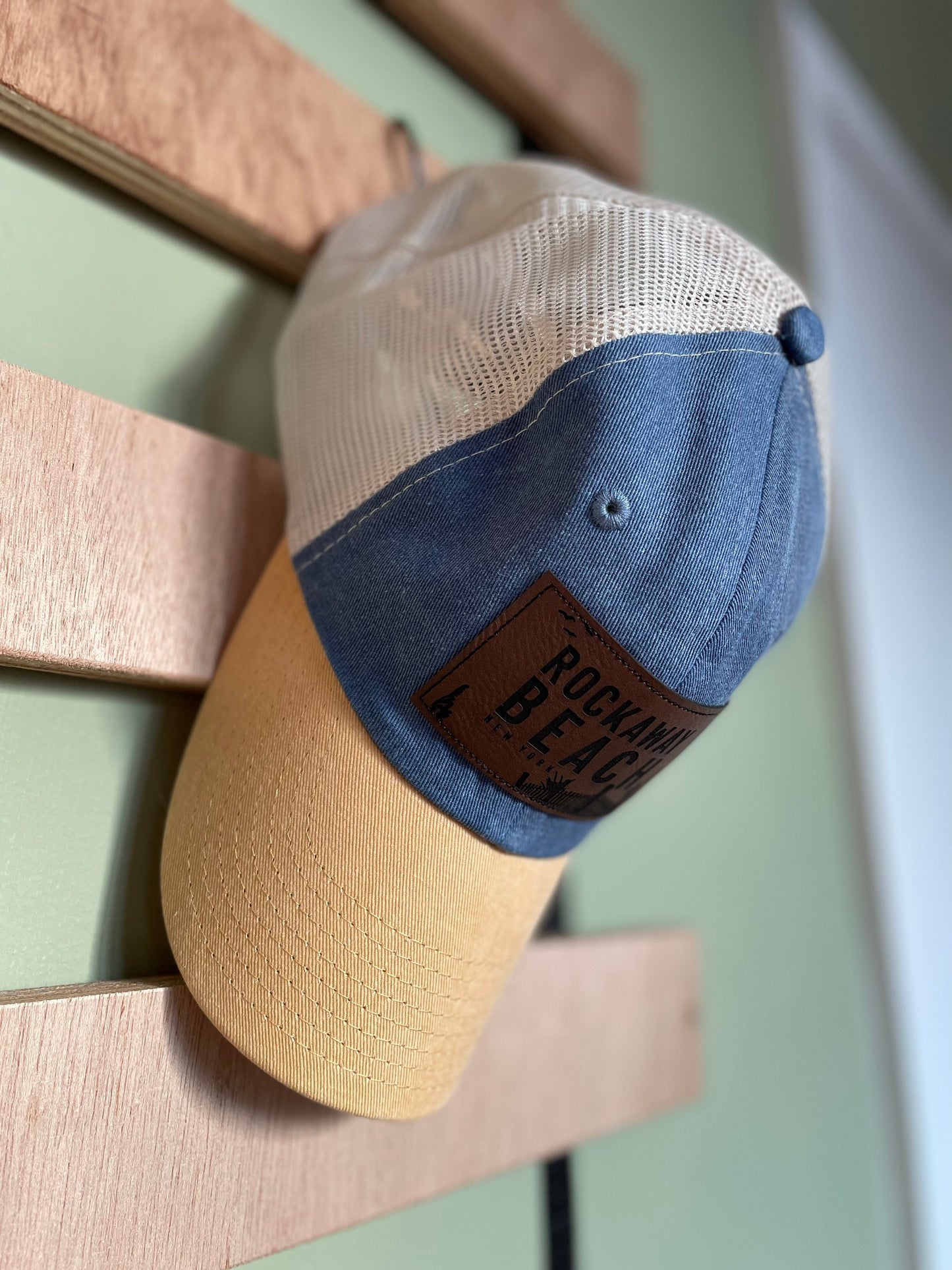 Mesh Back Baseball Caps | Rockaway Beach | Adjustable