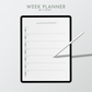 Fitness Planner, Daily Planner, Habit Tracker, Wellness Journal