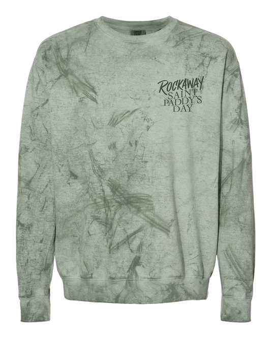 Tie Dye Crewneck | Rockaway St. Paddy's Day '24