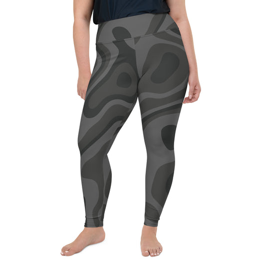 All-Over Print Plus Size Leggings