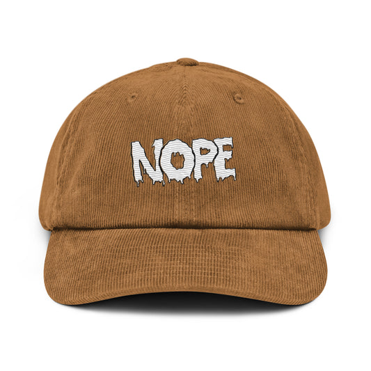 Drippy Nope | Corduroy hat