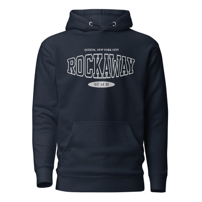 Embroidered Rockaway Beach | Unisex Hoodie