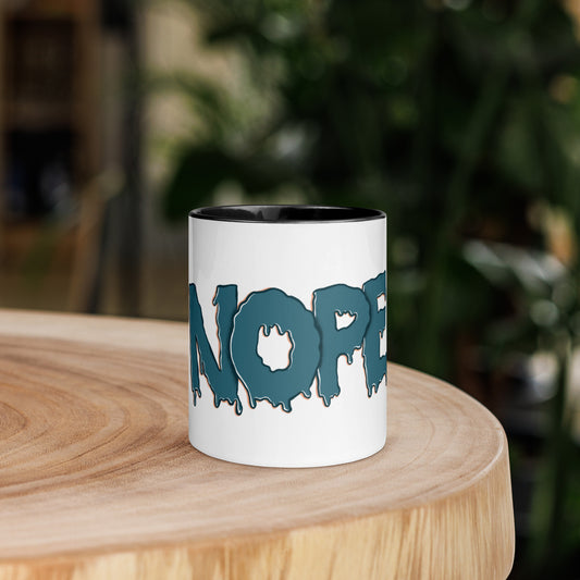 Drippy Nope | Mug with Color Inside