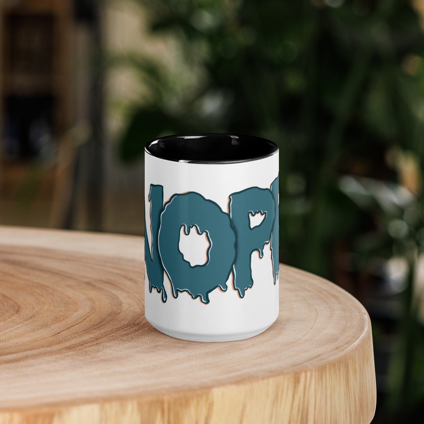 Drippy Nope | Mug with Color Inside