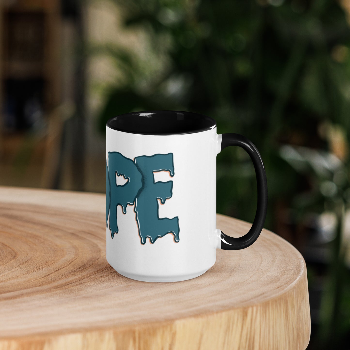 Drippy Nope | Mug with Color Inside