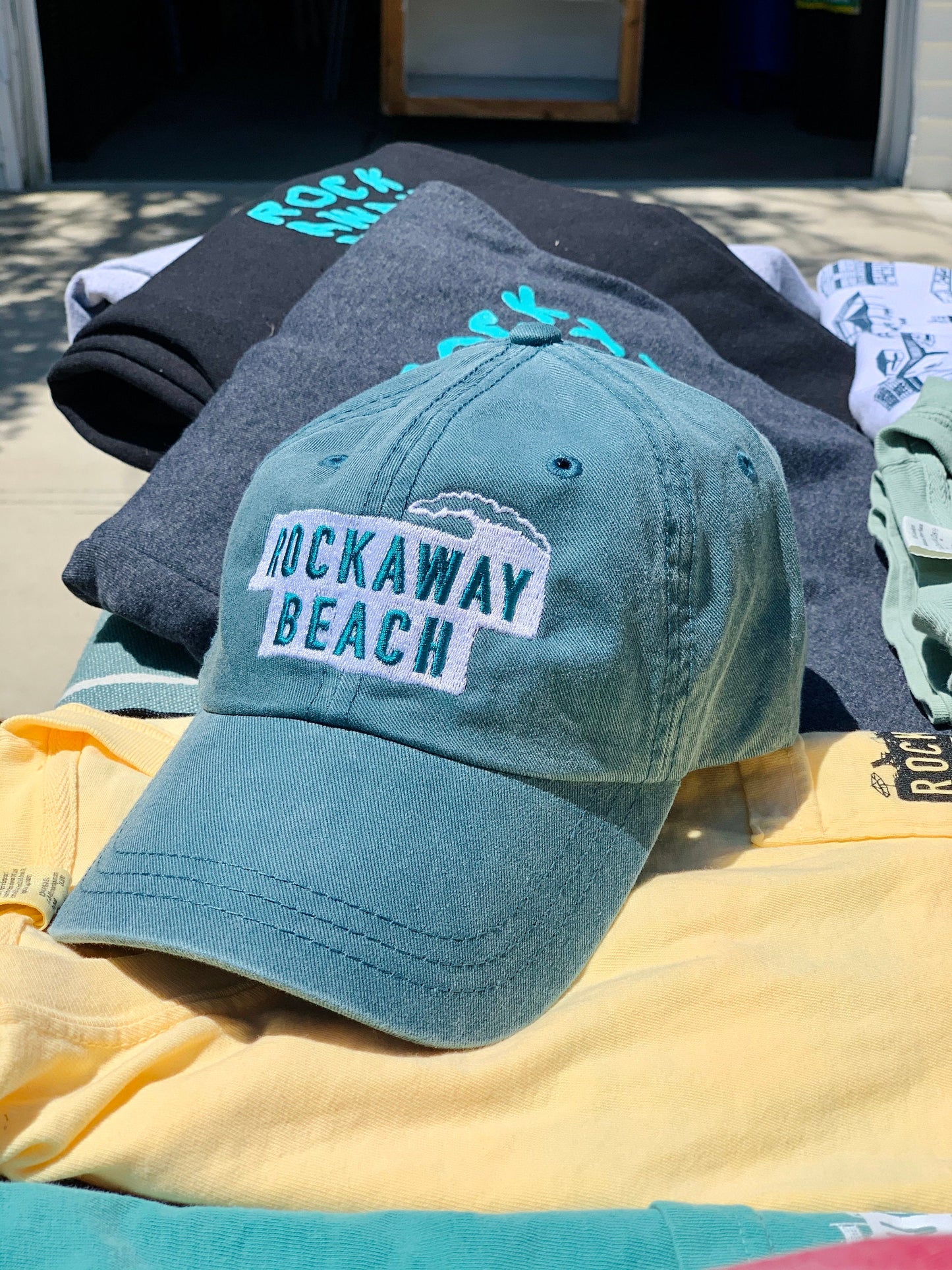 Rockaway Beach Embroidered Hat