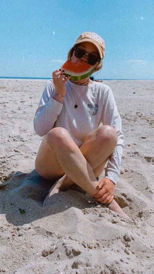 Rockaway Beach Embroidered Hat