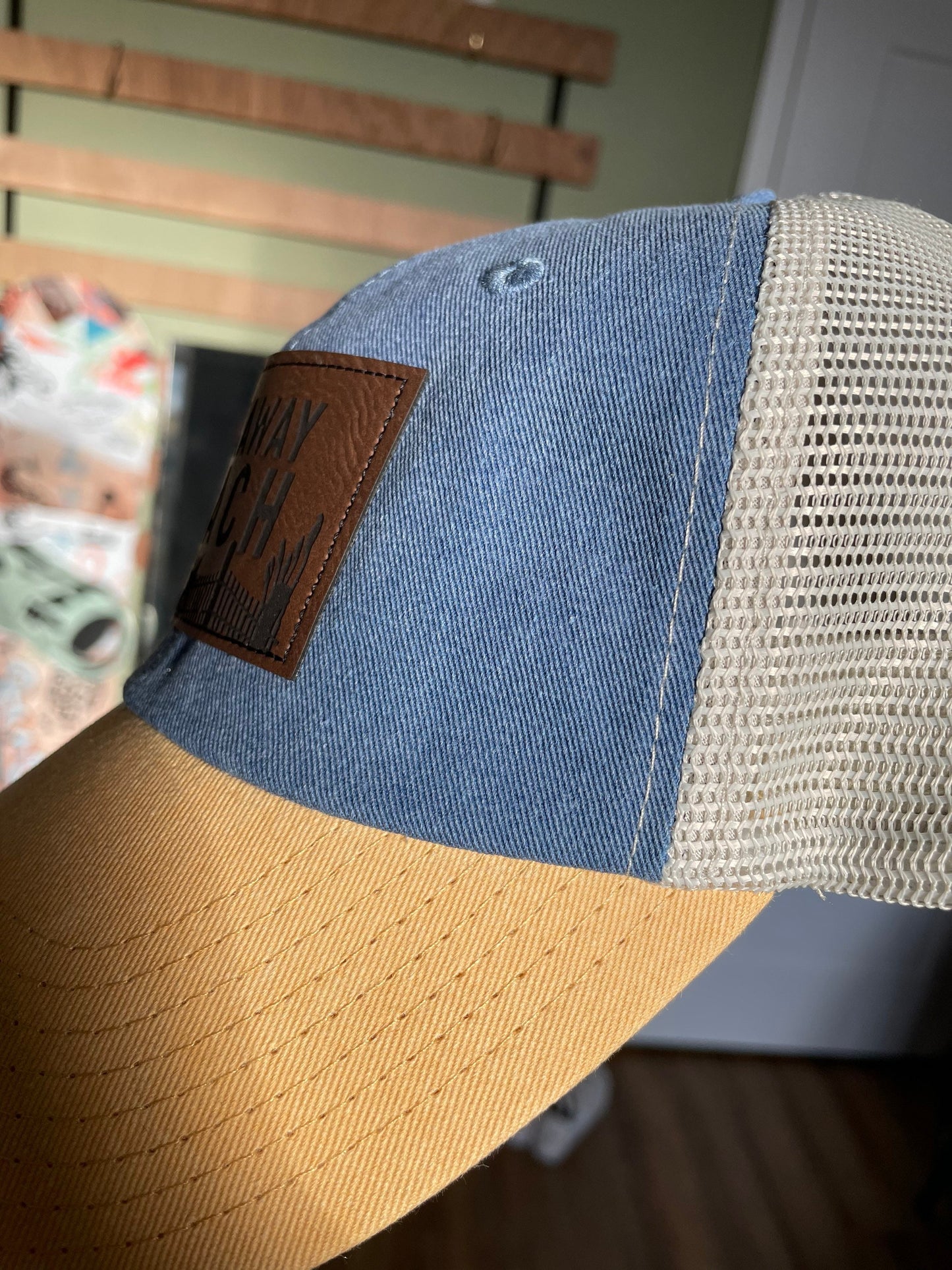Mesh Back Baseball Caps | Rockaway Beach | Adjustable